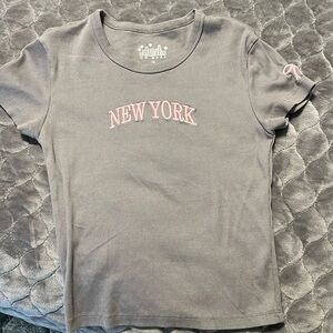 New York bow shirt